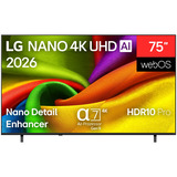 LG 75NU800B6LA.AEEQ, LED-tv Sort
