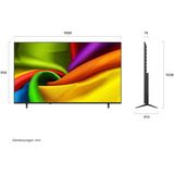LG 75NU800B6LA.AEEQ, LED-tv Sort