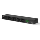 Lindy IPower Switch Classic 8 (32657), Strømskinne Sort