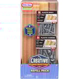 MGA Entertainment Creative Construction Wood, Nails and Screw Bundle, Børne værktøj Nails and Screw Bundle, 3 År