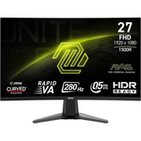 MSI MAG 276CXF, Gaming Skærm Sort