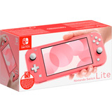 Nintendo Switch Lite (uden strømforsyning), Spillekonsol Coral