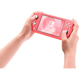 Nintendo Switch Lite (uden strømforsyning), Spillekonsol Coral