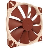 Noctua NF-A20 Computerkabinet Ventilator 20 cm Beige, Brun, Sag fan Ventilator, 20 cm, 800 rpm, 18,1 dB, 146,9 m³/t, Beige, Brun