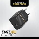 Otterbox USB-C væg-hurtigoplader 30W Sort Glimmer Sort