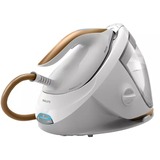 Philips PSG7040/10 Dampstrygning station 2100 W 1,8 L SteamGlide Elite-strygesål Guld, Hvid, Damp strygejern station Hvid/Guld, 2100 W, 120 g/min, SteamGlide Elite-strygesål, 0,8 bar, 1,8 L, 120 g/min