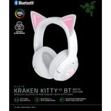 Razer Kraken Kitty V2 BT, Gaming headset Hvid/Sort