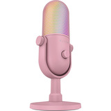 Razer Seiren V3 Chroma 32-Bit DSP Quartz, Mikrofon Rosa