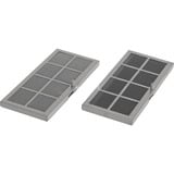 Respekta Aktivt kulfilter sæt MIZ 7800 Sølv/Sort