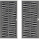 Respekta Aktivt kulfilter sæt MIZ 7800 Sølv/Sort