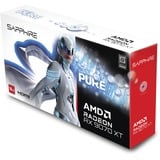 SAPPHIRE Radeon RX 9070 XT Pure, Grafikkort Hvid