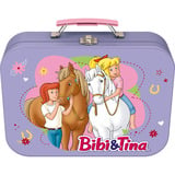 Schmidt Spiele Bibi & Tina Puslespil-boks i metalkuffert 