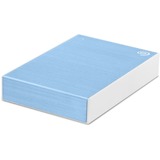 Seagate One Touch STKZ4000402 ekstern harddisk 4 TB 2.5" Micro-USB B 2.0/3.2 Gen 1 (3.1 Gen 1) Sort Lyseblå, 4 TB, 2.5", 2.0/3.2 Gen 1 (3.1 Gen 1), Sort