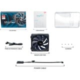Seasonic MagFlow 1225 PWM, Sag fan Sort