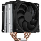 SilentiumPC Fera 5 Processor Køler 12 cm Sort, Stål 1 stk, CPU køler Køler, 12 cm, 300 rpm, 1800 rpm, Sort, Stål
