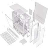 Silentware Air 2000 ARGB, Towerkabinet Hvid