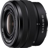 Sony SEL2860 kameraobjektiv MILC/SLR Standardlinse Sort Sort, Standardlinse, 8/7, 28 - 60 mm, Sony E