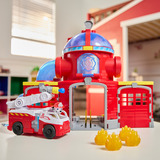 Spin Master PAW PYS Fire Station Playset GML, Spil bygning PAW Patrol PAW PYS Fire Station Playset GML, Brandstation, 3 År, Flerfarvet