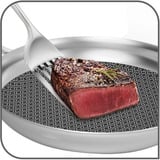 Tefal Stegepande Eternal Mesh Triply, Ø 24cm rustfrit stål
