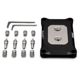 Thermal Grizzly Mycro Pro Stainless Steel AMD AM4/AM5, CPU køler Sort/Sølv