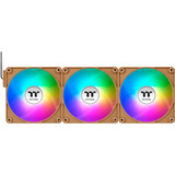 Thermaltake CT140 EX ARGB Sync PC Cooling Fan Gravel Sand, Sag fan lys brun