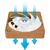 Thermaltake CT140 EX ARGB Sync PC Cooling Fan Gravel Sand, Sag fan lys brun