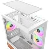 Thermaltake View 170 WS ARGB, Towerkabinet Hvid/træ