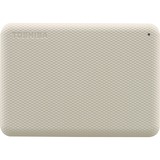 Toshiba Canvio Advance ekstern harddisk 4000 GB Hvid Beige, 4000 GB, 2.5", 2.0/3.2 Gen 1 (3.1 Gen 1), Hvid