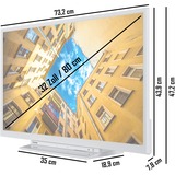 Toshiba LED-tv Hvid
