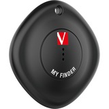 Verbatim My Finder Personligt Sort, Hvid, Lokationssporer Sort/Hvid, Personligt, Finder, Sort, Hvid, Støvresistent, Vandtæt, Acrylonitrilbutadienstyren, Polykarbonat (PC), IP66