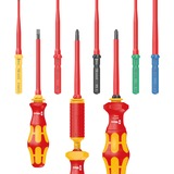 Wera VDE 17 extra slim 1 Tool Finder, 05006612001, Skruetrækker Rød/Gul