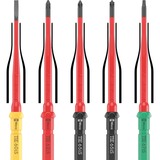 Wera VDE 17 extra slim 1 Tool Finder, 05006612001, Skruetrækker Rød/Gul