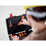 Wiha Værktøjskasse Basic Sæt L elektrisk, Værktøjssæt Rød/Gul