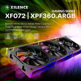 Xilence XF072, Sag fan Sort