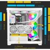 Xilence XILENT Gleam, Towerkabinet Sort