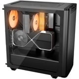 be quiet! Pure Base 501 DX Black Midi Tower Sort, Towerkabinet Sort, Midi Tower, PC, Sort, ATX, micro ATX, Mini-ATX, Acrylonitrilbutadienstyren, Glas, Stål, Flere