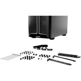 be quiet! Pure Base 501 DX Black Midi Tower Sort, Towerkabinet Sort, Midi Tower, PC, Sort, ATX, micro ATX, Mini-ATX, Acrylonitrilbutadienstyren, Glas, Stål, Flere