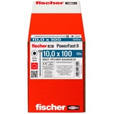 fischer PowerFast II 10,0x100 6kant TX blvz, 566377, Skrue 