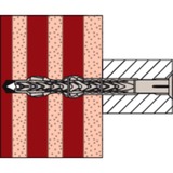 fischer SXRL 8x80 T, Dyvel Lys grå