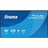 iiyama LE9864UHS-B1AG, Offentlig visning Sort (mat)