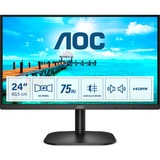 AOC B2 24B2XDAM LED display 60,5 cm (23.8") 1920 x 1080 pixel Fuld HD Sort, LED-skærm Sort, 60,5 cm (23.8"), 1920 x 1080 pixel, Fuld HD, LED, 4 ms, Sort