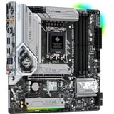 ASRock B760M Steel Legend WiFi, Bundkort grå/Sort