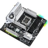 ASRock B760M Steel Legend WiFi, Bundkort grå/Sort