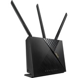 ASUS 4G-AX56 trådløs router Gigabit Ethernet Dual-band (2,4 GHz / 5 GHz) 3G 5G Sort Wi-Fi 6 (802.11ax), Dual-band (2,4 GHz / 5 GHz), Ethernet LAN, 3G, Sort, Bordplade router