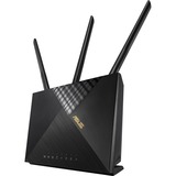 ASUS 4G-AX56 trådløs router Gigabit Ethernet Dual-band (2,4 GHz / 5 GHz) Sort Wi-Fi 6 (802.11ax), Dual-band (2,4 GHz / 5 GHz), Ethernet LAN, 3G, Sort, Bordplade router