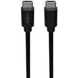Ansmann USB Type-C til Type-C data- og opladningskabel Sort
