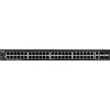 Cisco SF350-48 Administreret L2/L3 Fast Ethernet (10/100) Sort, Switch grå, Administreret, L2/L3, Fast Ethernet (10/100)