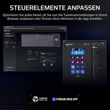 Corsair GALLEON 100 SD, Gaming-tastatur Sort, DE-layout, Corsair MLX Pulse