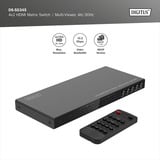 Digitus HDMI Matrix Switch / Multi-Viewer 4x2, HDMI switch 