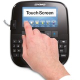 Dymo LabelManager ™ 500TS QWZ, Etiketteringsmaskine Sort/Sølv, QWERTZ, D1, Termisk overførsel, 300 x 300 dpi, 20 mm/sek., Sort, Sølv